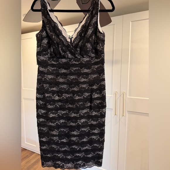 Suzi Chin for Maggy Boutique Dresses & Skirts - Suzi Chin for Maggy Boutique Black Lace Dress